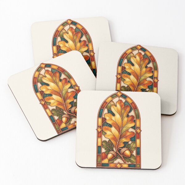 Item preview, Autumn Harvest Botanicals – Stained Glass Art designed and sold by Bondira-Spono.