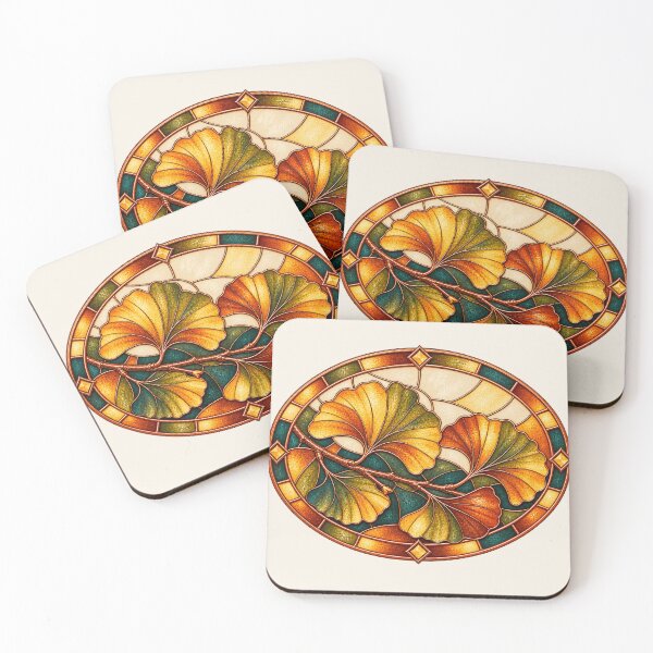 Item preview, Autumn Harvest Botanicals – Stained Glass Art designed and sold by Bondira-Spono.