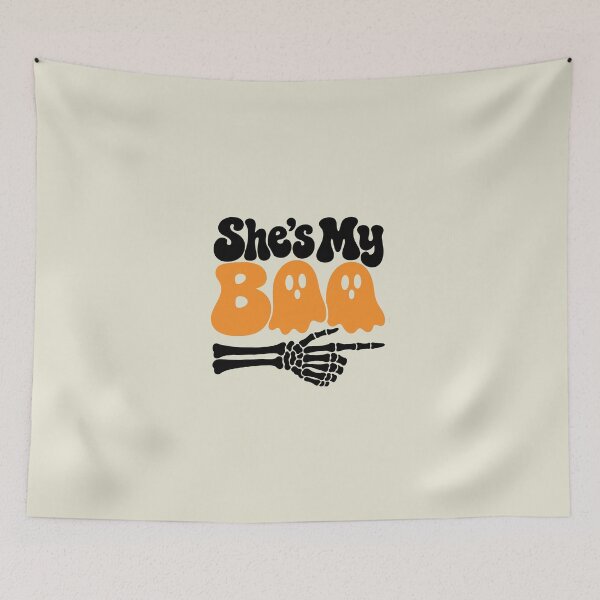 Item preview, Funny She's My Boo Halloween designed and sold by HokutoKaiStore.