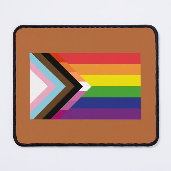 Item preview, Progress Pride Flag with Lesbian Chevron designed and sold by BeccaPaintmore.