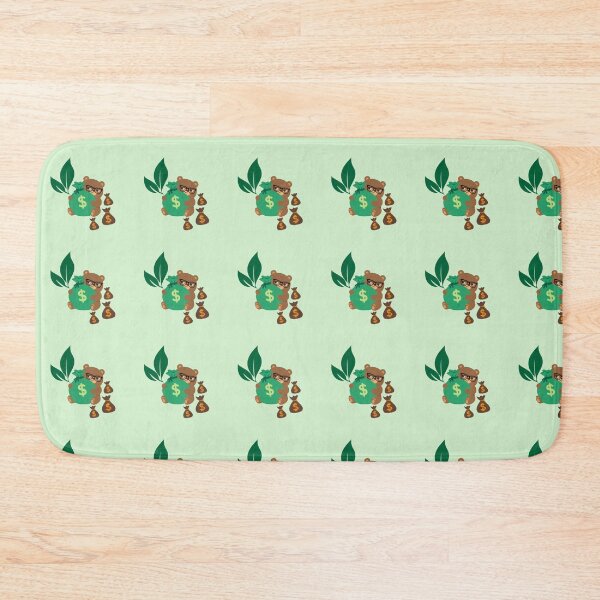 Item preview, Smart Business Bear with Money Bags and Green Growth designed and sold by WealthVector.