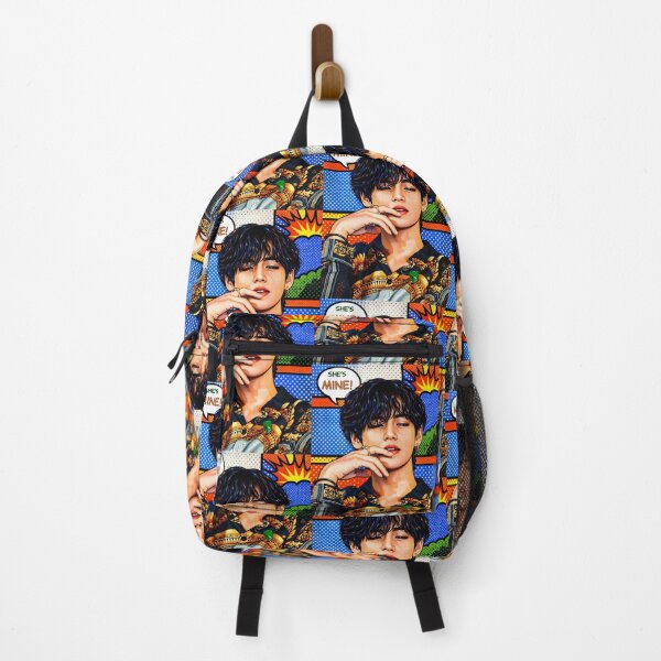 Item preview, BTS Taehyung valentine - colourful pop art - thV boyfriend designed and sold by moteesshop.