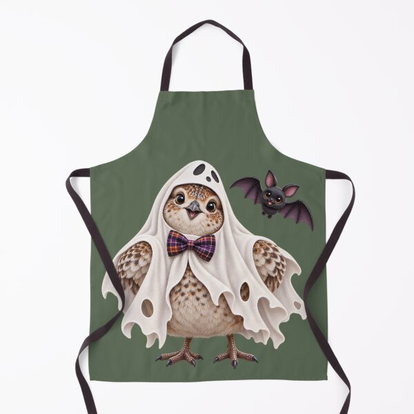 Item preview, Lindo lagópodo escocés con un pequeño disfraz de fantasma de Halloween. designed and sold by MaedK.