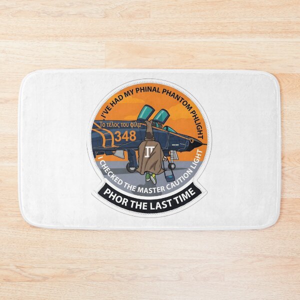 Item preview, Hellenic Air Force 348 MTA Phinal Phantom Phlight Retirement Emblem designed and sold by CharlieDesings.