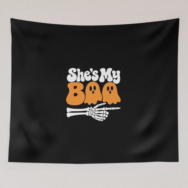 Item preview, Funny She's My Boo Halloween 2 designed and sold by HokutoKaiStore.