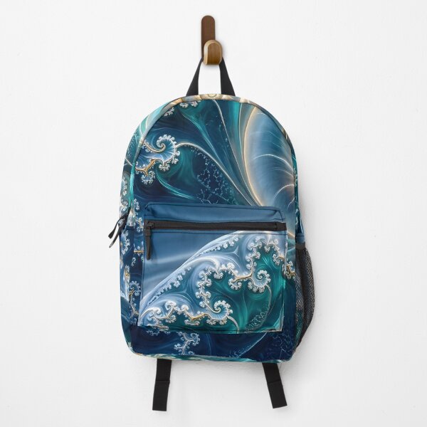 Item preview, Swirling Blue Ocean Vortex Fractal designed and sold by Sybille-Yates.