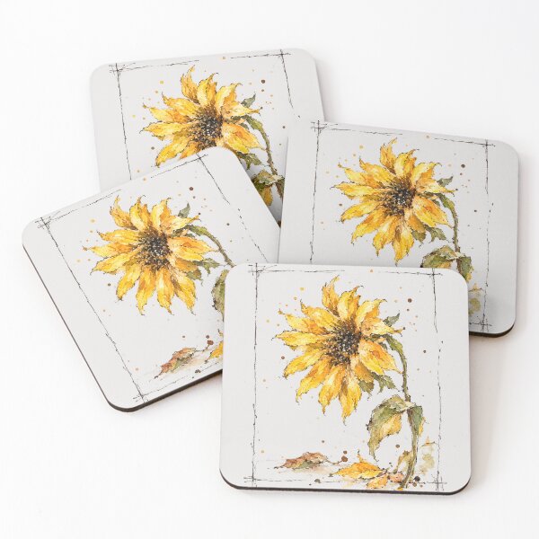 Item preview, Vintage Sunflower Sketch designed and sold by Quelon.