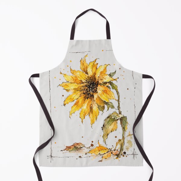 Item preview, Vintage Sunflower Sketch designed and sold by Quelon.