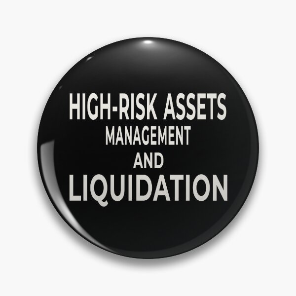 Item preview, High Risk Assets Management Liquidation Funny Finance T-Shirt designed and sold by "Hedek".