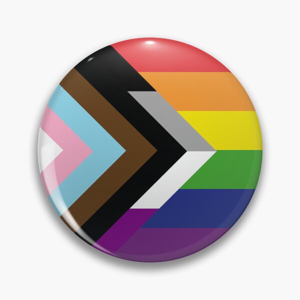 Item preview, Progress Pride Flag with Asexual Chevron designed and sold by BeccaPaintmore.