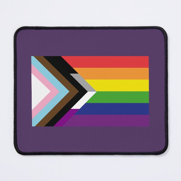 Item preview, Progress Pride Flag with Asexual Chevron designed and sold by BeccaPaintmore.