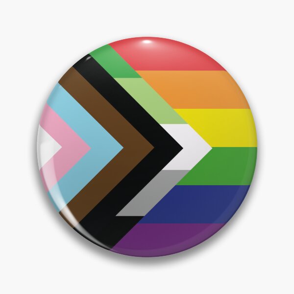 Item preview, Progress Pride Flag with Aromantic Chevron designed and sold by BeccaPaintmore.