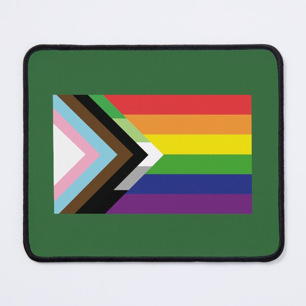 Item preview, Progress Pride Flag with Aromantic Chevron designed and sold by BeccaPaintmore.