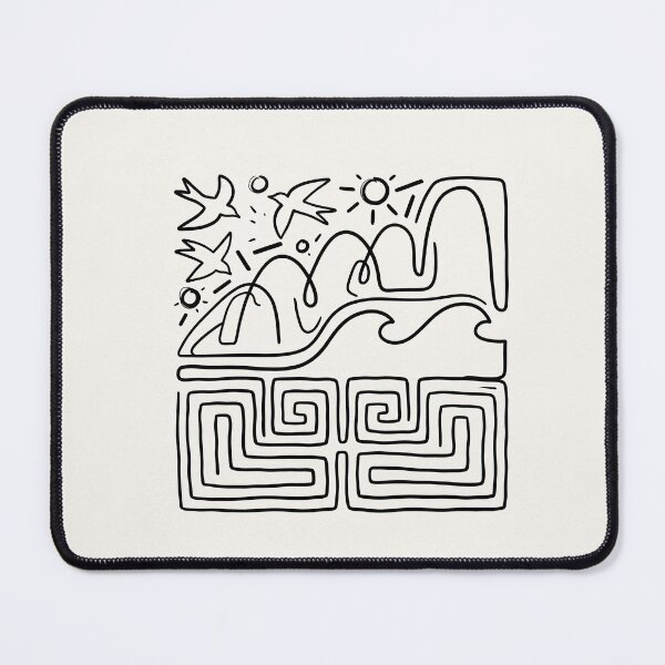 Aperçu de l'œuvre Abstract Black & White Line Art créée et vendue par Home Decor Art.