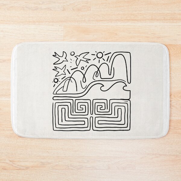 Artikelvorschau, Abstract Black & White Line Art entworfen und verkauft von Home Decor Art.