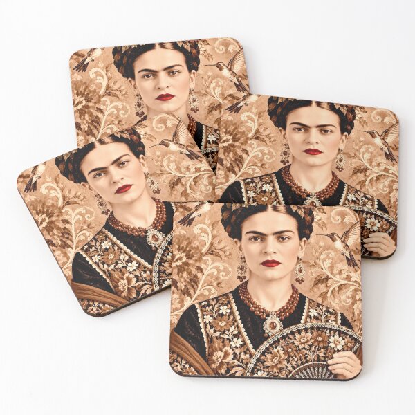 Item preview, Sepia Floral Fan Frida designed and sold by reggiemercedes.
