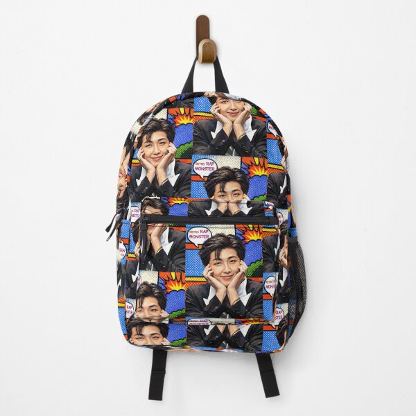 Item preview, BTS Namjoon - Rap Monster - colourful pop art - RM retro vibe designed and sold by moteesshop.
