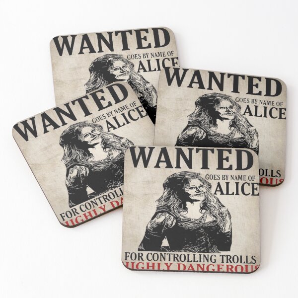 Item preview, Alice, Once Upon A Time, Wanted poster designed and sold by simpleswift.