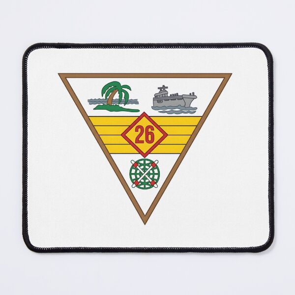 Item preview, USMC 26th Marine Expeditionary Unit Emblem designed and sold by CharlieDesings.