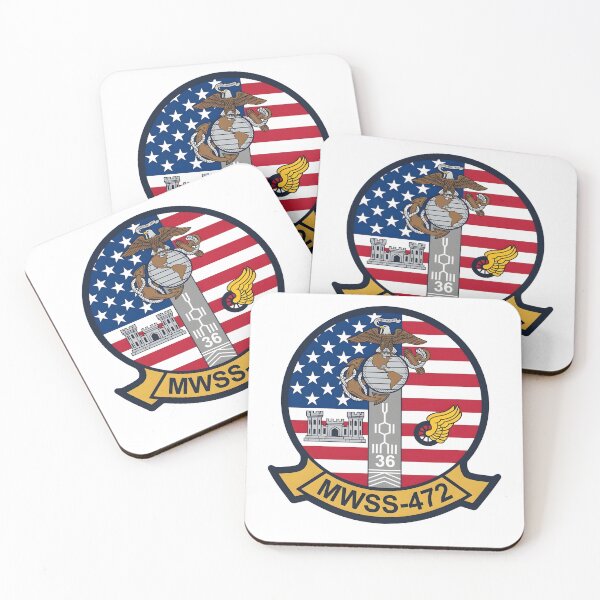 Item preview, USMC MWSS-472 Marine Wing Support Squadron 472 Emblem designed and sold by CharlieDesings.