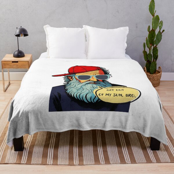Item preview, Diogenes: Get Out Of My Sun, Bro. Funny Philosophy Pop Art designed and sold by Historical Pop Portraits.