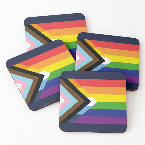 Item preview, Progress Pride Flag with Aroace Chevron designed and sold by BeccaPaintmore.