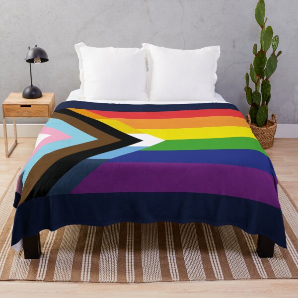 Item preview, Progress Pride Flag with Aroace Chevron designed and sold by BeccaPaintmore.