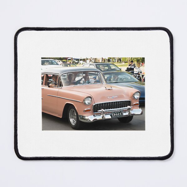 Item preview, Classic Chevrolet Bel Air Vintage Car Illustration Design designed and sold by hakimart.