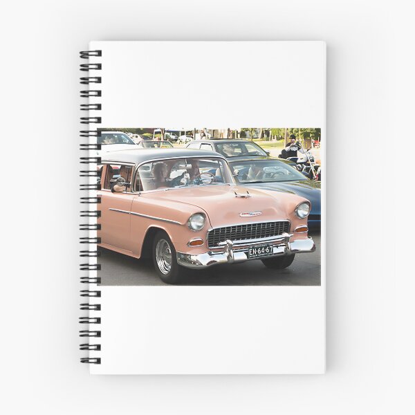 Item preview, Classic Chevrolet Bel Air Vintage Car Illustration Design designed and sold by hakimart.