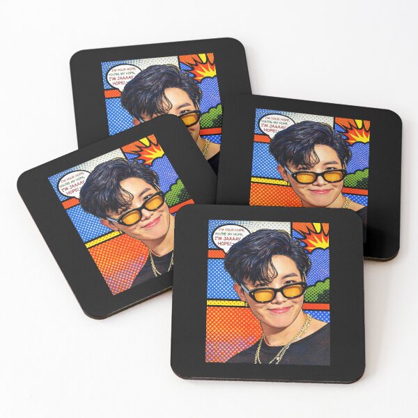 Item preview, BTS JHope - colourful pop art - I’m your hope, you’re my hope, I’m j-hope designed and sold by moteesshop.