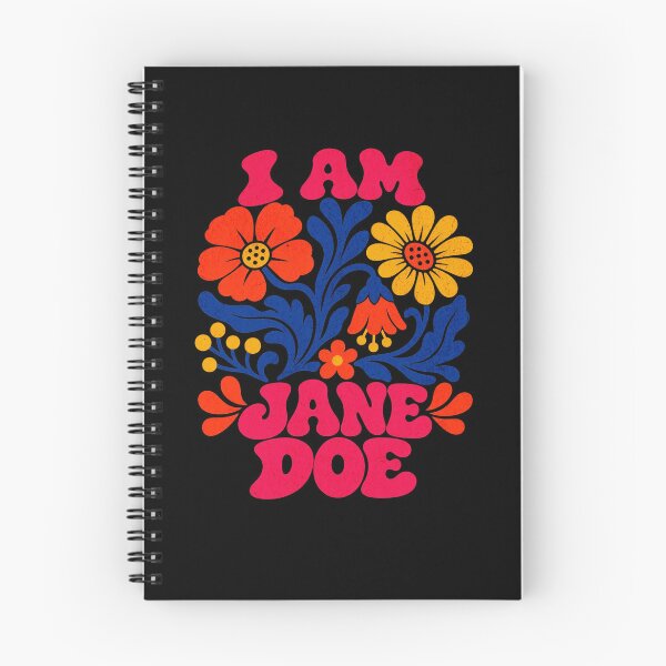 Item preview, I Am Jane Doe Womens Movement Saying designed and sold by DoArtITa.