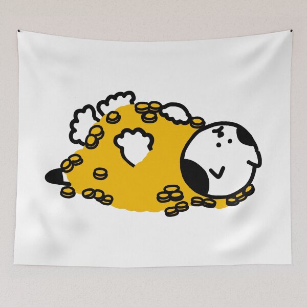 Item preview, a Cat in gold designed and sold by superbaechoo.