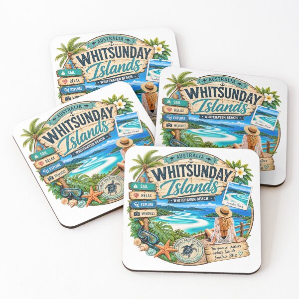 Artikelvorschau, Whitsunday Islands Australien – Whitehaven Beach Paradies entworfen und verkauft von Wandervogel123.