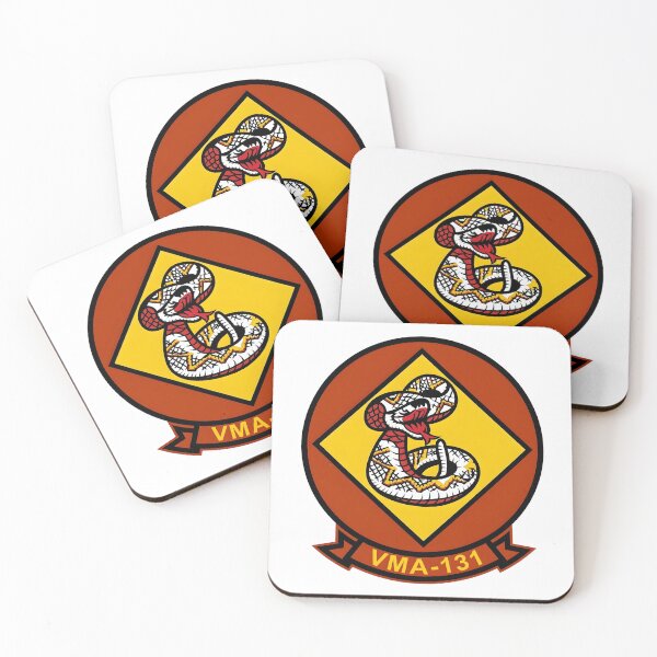 Item preview, USMC VMA-131 Diamondbacks Marine Attack Squadron 131 Emblem designed and sold by CharlieDesings.