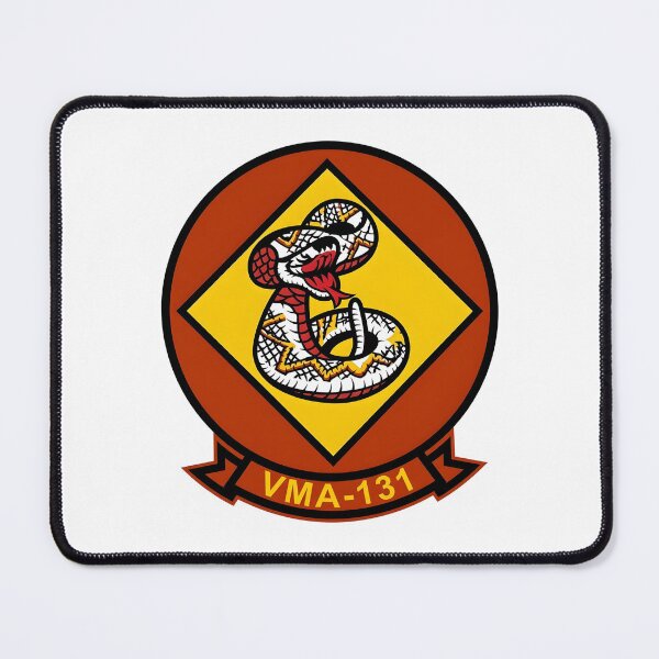 Item preview, USMC VMA-131 Diamondbacks Marine Attack Squadron 131 Emblem designed and sold by CharlieDesings.