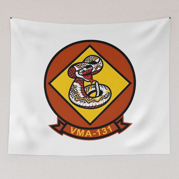 Item preview, USMC VMA-131 Diamondbacks Marine Attack Squadron 131 Emblem designed and sold by CharlieDesings.