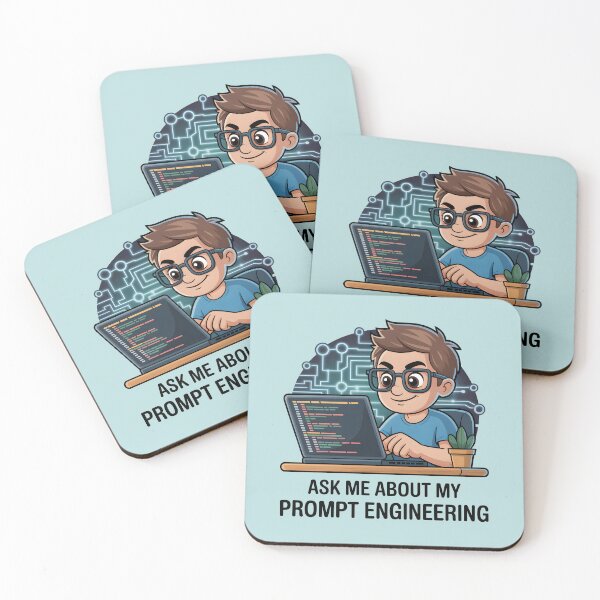 Item preview, Ask Me About My Prompt Engineering – Funny AI Tech Humor designed and sold by Jollys-ArtShop.