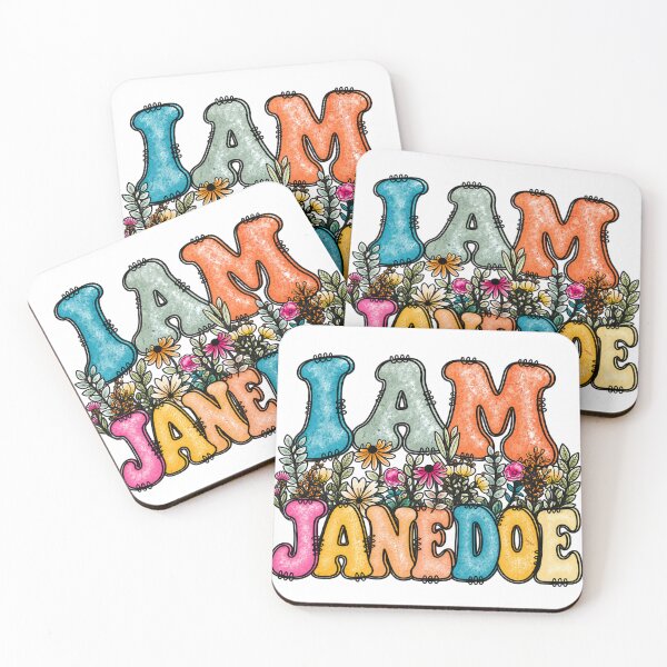 Item preview, I Am Jane Doe Womens Movement Saying designed and sold by DoArtITa.