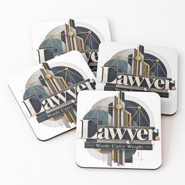 Item preview, Lawyer Words Carry Weight Legal Profession Design designed and sold by RDproject.