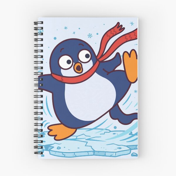 Item preview, Ice Slip Penguin: Winter Blooper designed and sold by Odd-jack.