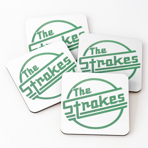 Item preview, The Strokes Retro Circular Badge Graphic | Distressed Green Indie Rock Emblem designed and sold by Cloud420.