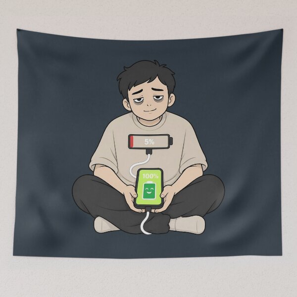Item preview, Human Power Bank Running On Empty designed and sold by Fun2Fentastic.