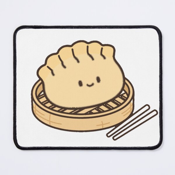 Item preview, Cute Chibi Gyoza Dumpling Mode Funny Food Kawaii Sticker designed and sold by xiaoxiaochibi.