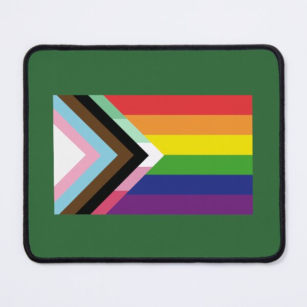 Item preview, Progress Pride Flag with abrosexual Chevron designed and sold by BeccaPaintmore.