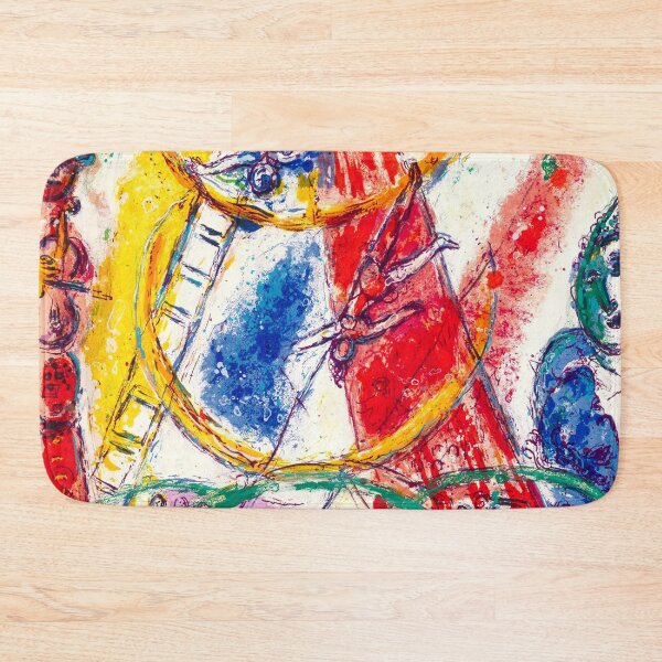 Aperçu de l'œuvre MARC CHAGALL | LE CIRQUE : UNE ASSIETTE créée et vendue par Matari-matari.