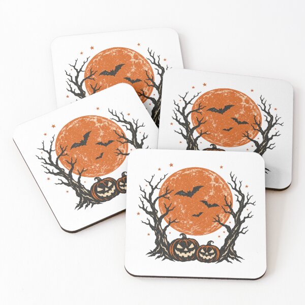 Item preview, EVIL PUMPKINS - DEAD TREES, MOON AND BATS designed and sold by NicheWearStudio.