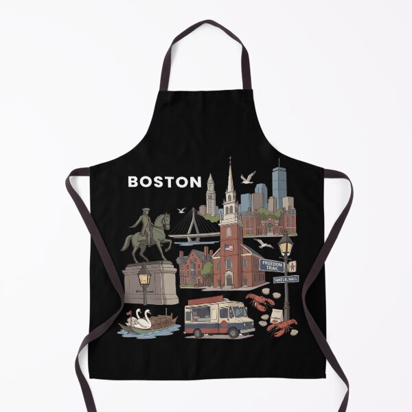 Item preview, Boston Massachusetts Souvenir Hombres Horizonte Histórico Boston designed and sold by DSWShirts.