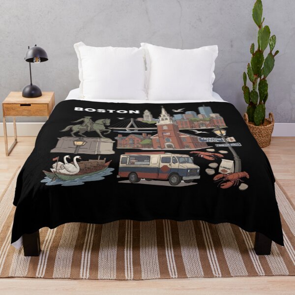 Item preview, Boston Massachusetts Souvenir Hombres Horizonte Histórico Boston designed and sold by DSWShirts.
