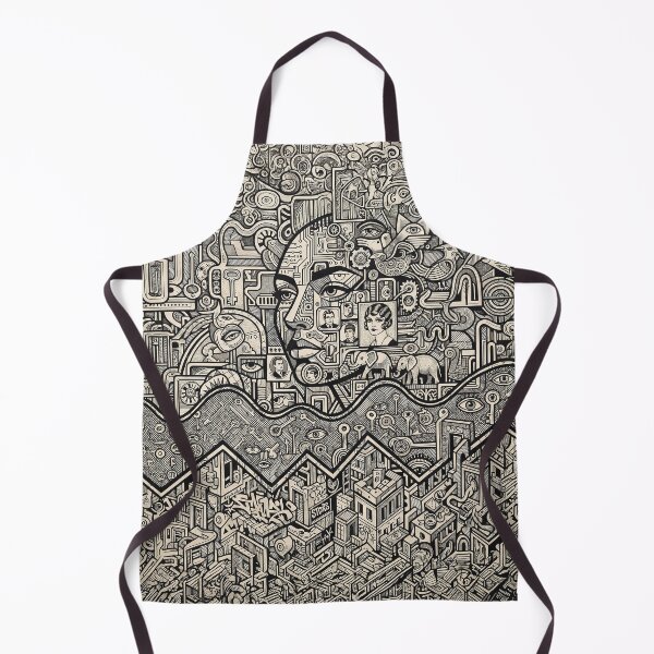 Artikelvorschau, Abstract Black & White Line Art entworfen und verkauft von Home Decor Art.