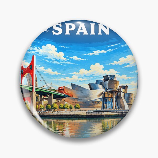 Artikelvorschau, Bilbao, Spanien – Reisekunst entworfen und verkauft von ryanapples2.